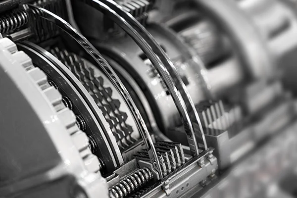 Internal components of automatic transmission