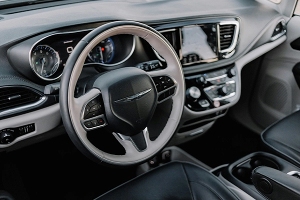 interior of a Chrysler vehicle